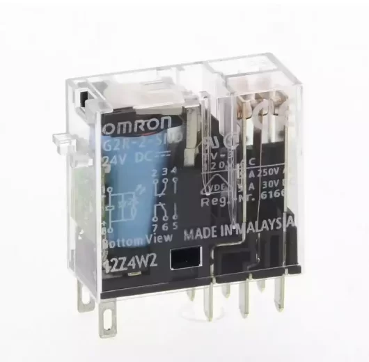 3176000120 Relay: An electrically operated switch used to control a circuit by a low-power signal or to control several circuits with one signal.