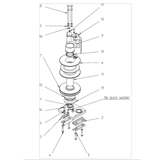 3222313524 路  HOSE DRUM COMPLETE: A complete assembly including a hose drum